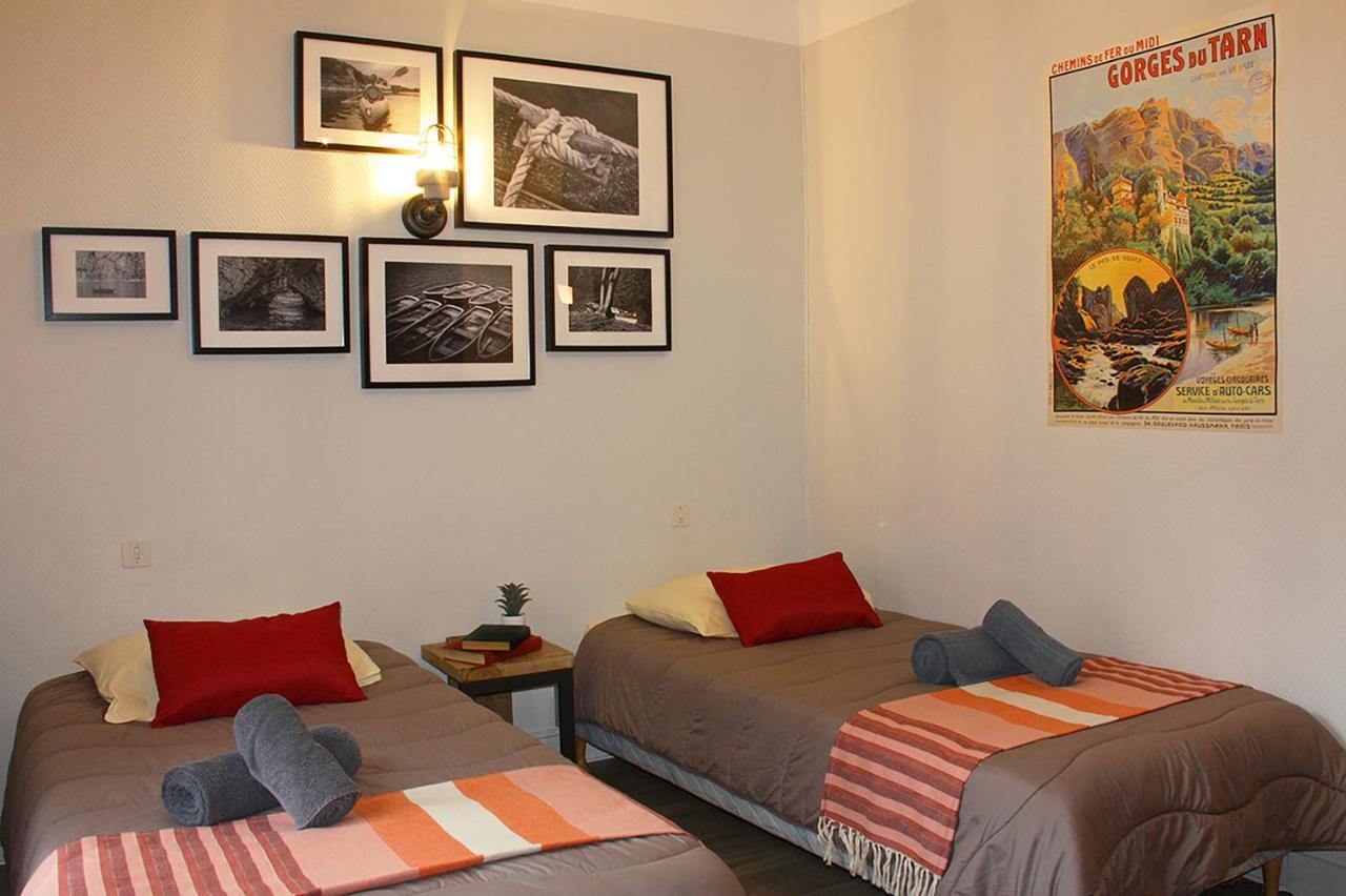 Hotel Des Bateliers La Malene Ngoại thất bức ảnh