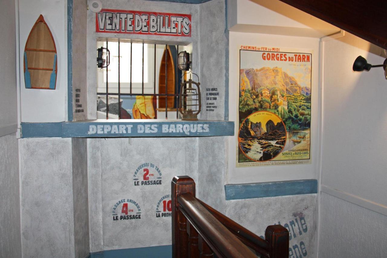 Hotel Des Bateliers La Malene Ngoại thất bức ảnh