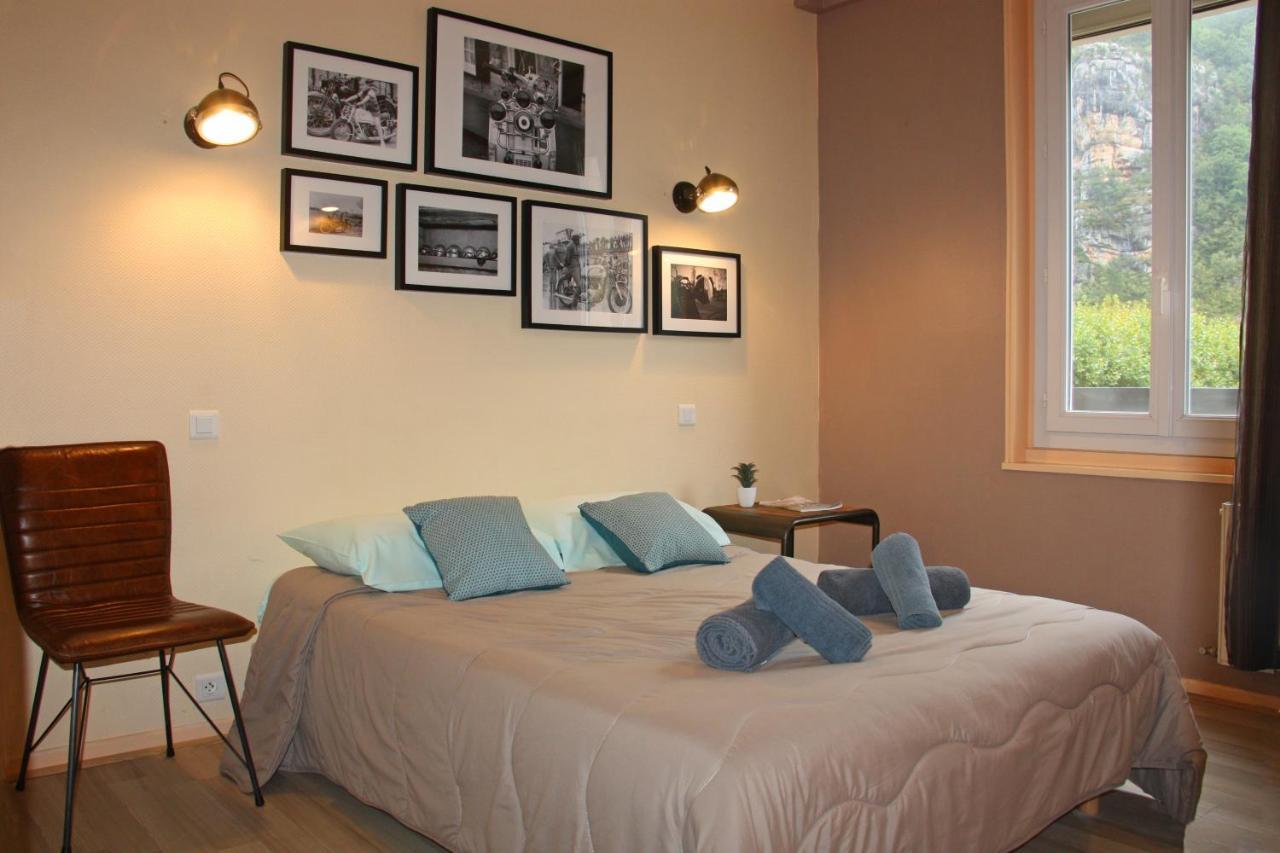 Hotel Des Bateliers La Malene Ngoại thất bức ảnh