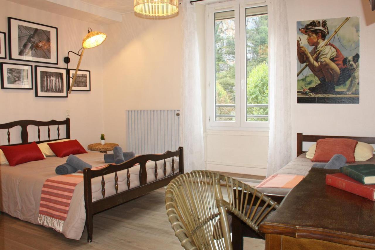 Hotel Des Bateliers La Malene Ngoại thất bức ảnh