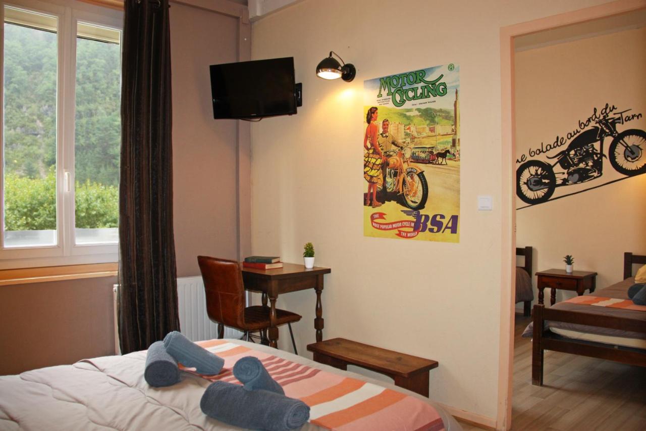 Hotel Des Bateliers La Malene Ngoại thất bức ảnh